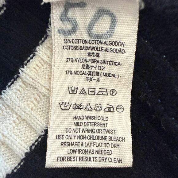 Free People Giget Stripe Knit Dress Multicolor Cotton Blend Retro Boho | Small - Picture 5 of 10